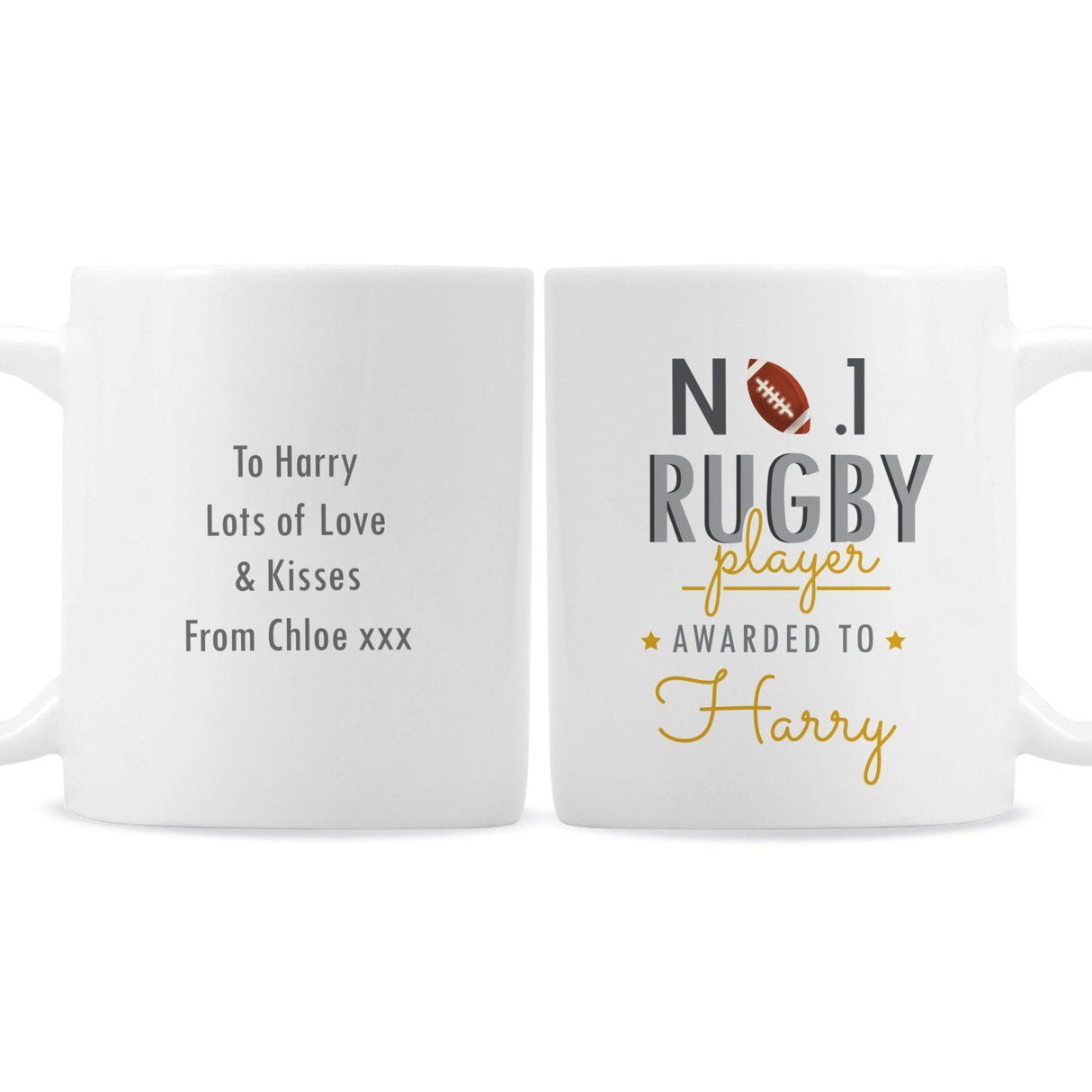 No.1 Rugby Player Mug - Gift Moments