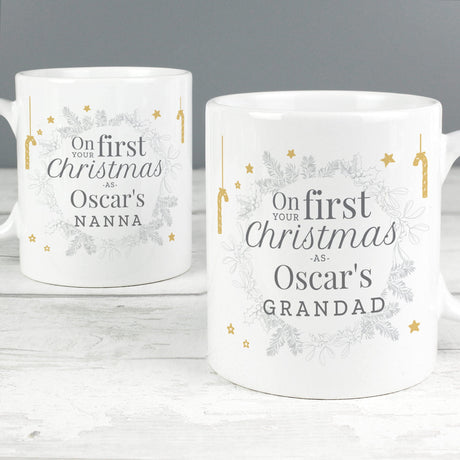 On Your First Christmas As' Mug Set - Gift Moments