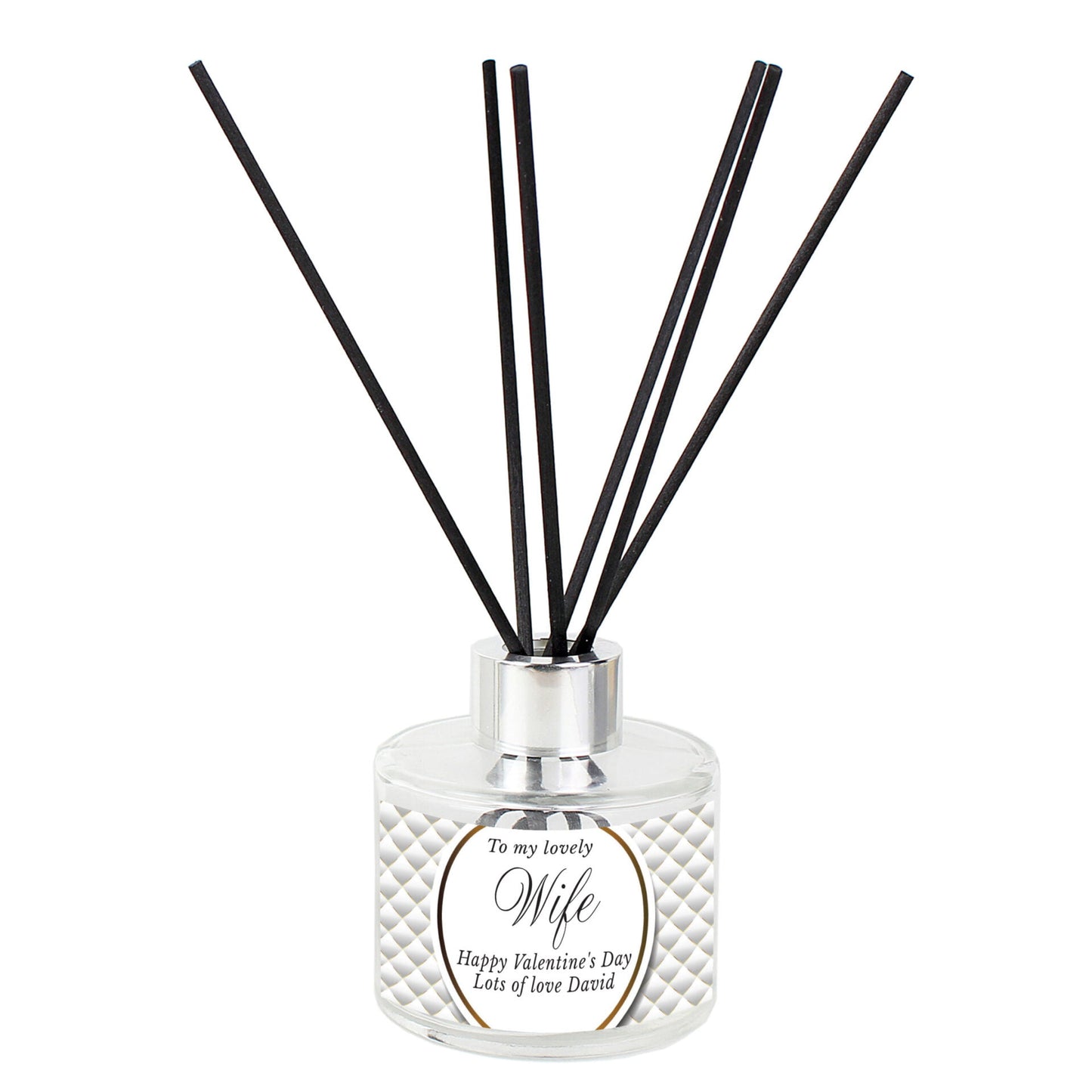 Personalised Opulent Reed Diffuser: 5 - Reed Diffusers By Gift Moments