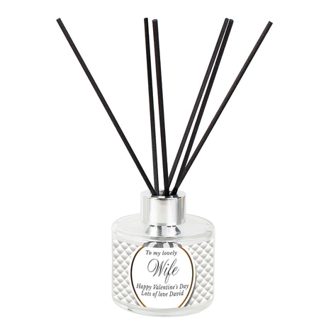 Personalised Opulent Reed Diffuser: 5 - Reed Diffusers By Gift Moments