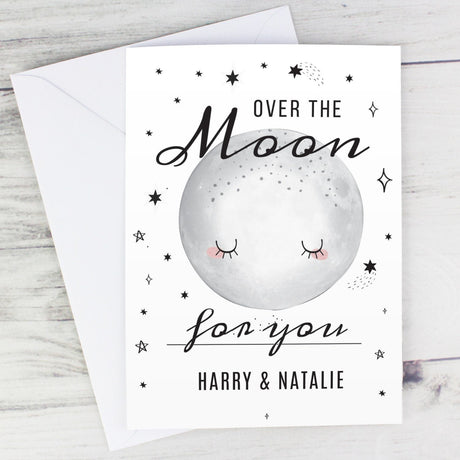 Over The Moon Card - Gift Moments