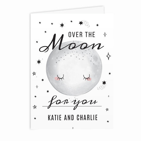 Over The Moon Card - Gift Moments