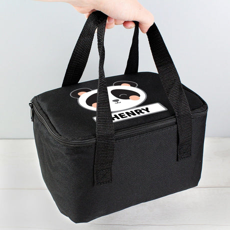 Panda Black Lunch Bag - Gift Moments