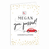 Personalised Passed Driving Test Card: 3 - Greeting Cards By Gift Moments