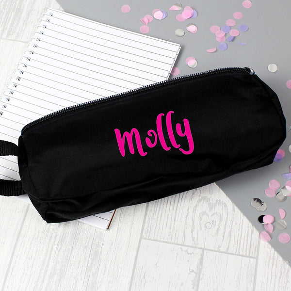 Pink Name Pencil Case - Gift Moments