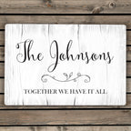Personalised Rustic Metal Sign - Shop Signs & Plaques At Gift Moments - 1