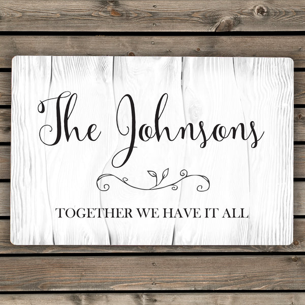 Rustic Metal Sign - Gift Moments