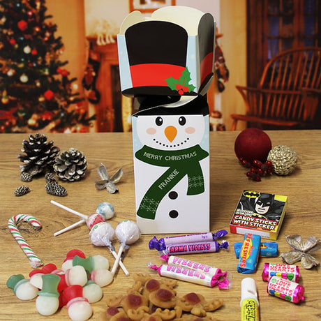 Snowman Sweetie Box - Gift Moments