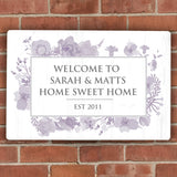 Personalised Soft Watercolour Metal Sign: 4 - Signs & Plaques By Gift Moments