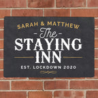 Personalised Staying Inn Metal Sign - Shop Signs & Plaques At Gift Moments - 3
