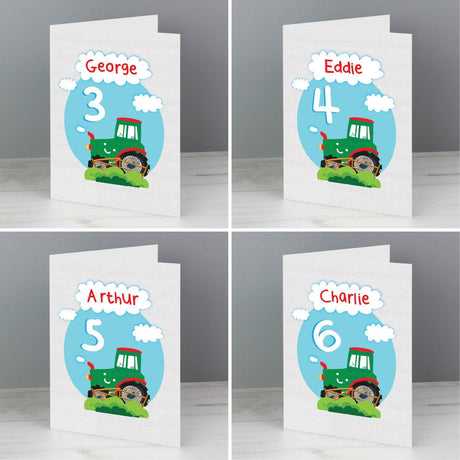 Tractor Birthday Card - Gift Moments