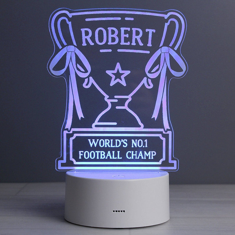 Trophy LED Colour Changing Night Light - Gift Moments