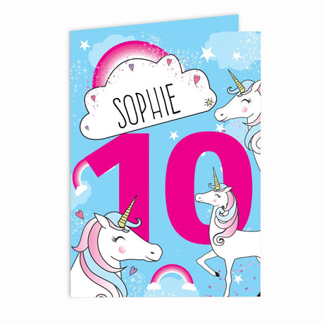Unicorn Birthday Card - Gift Moments