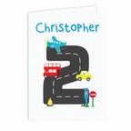 Personalised Vehicles Birthday Card - Shop Greeting Cards At Gift Moments - 3