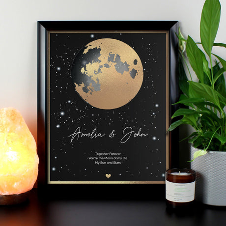 You Are My Sun My Moon Black Framed Print - Gift Moments