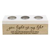 You Light Up My Life Triple Tea Light Box - Gift Moments