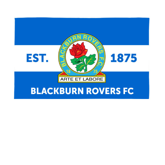 Personalised Blackburn Rovers Supporters 5ft x 3ft Banner