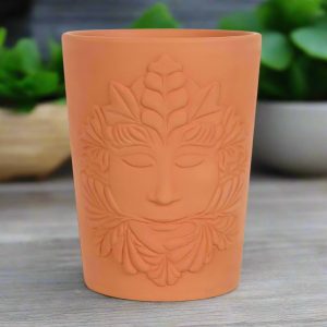 16cm Green Goddess Terracotta Plant Pot: 1 - Pots & Planters By Gift Moments