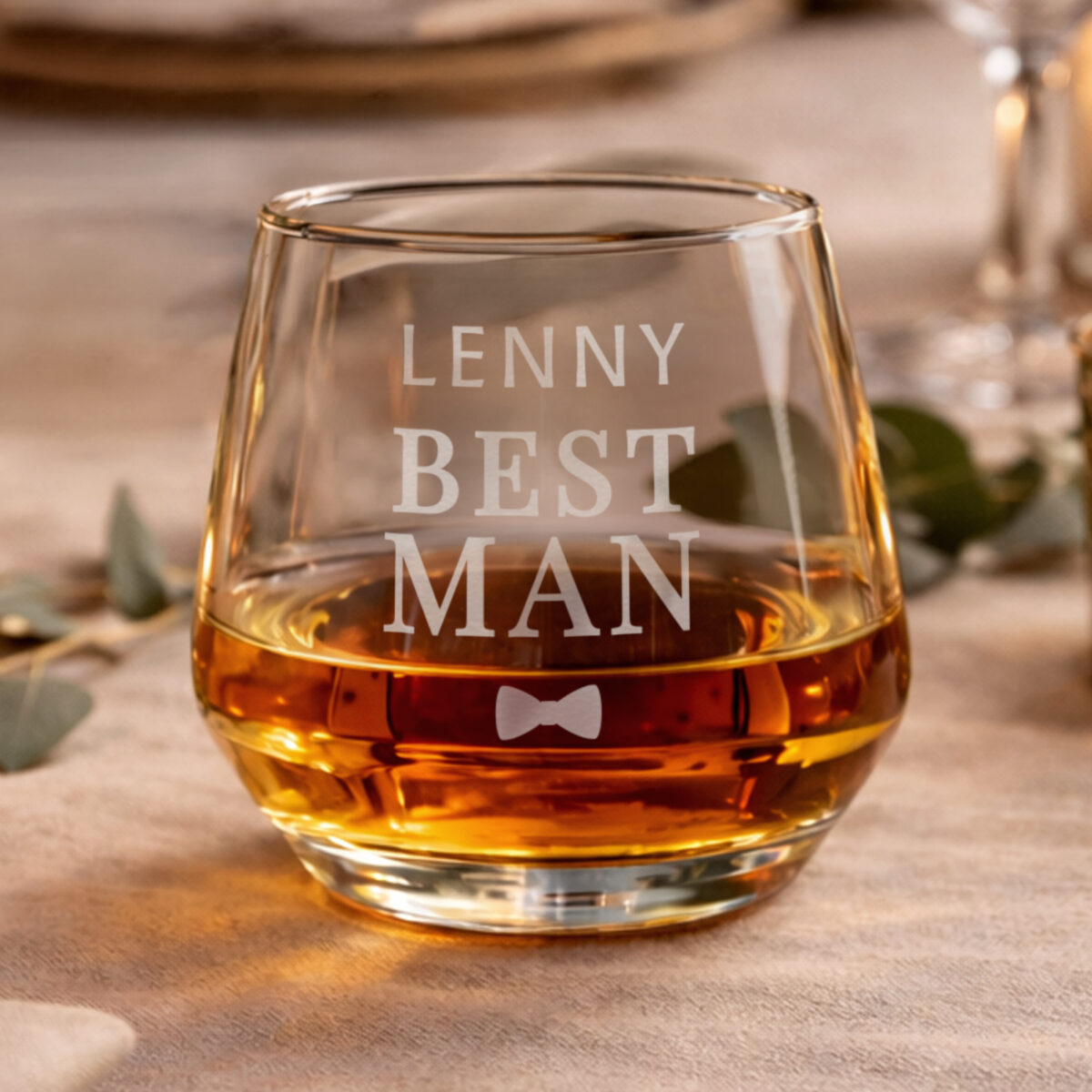 Personalised Best Man Tumbler