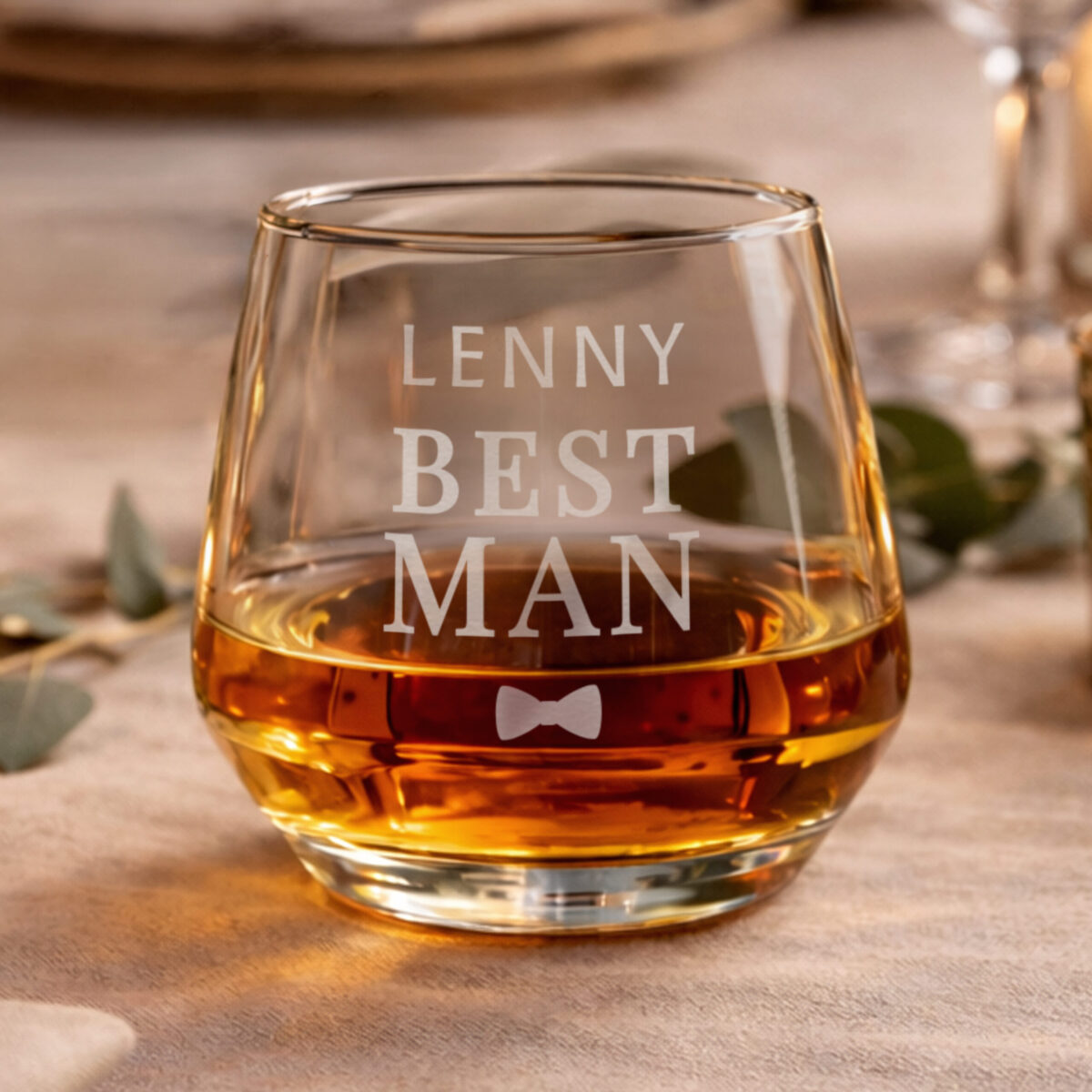 Personalised Best Man Tumbler - Image 2
