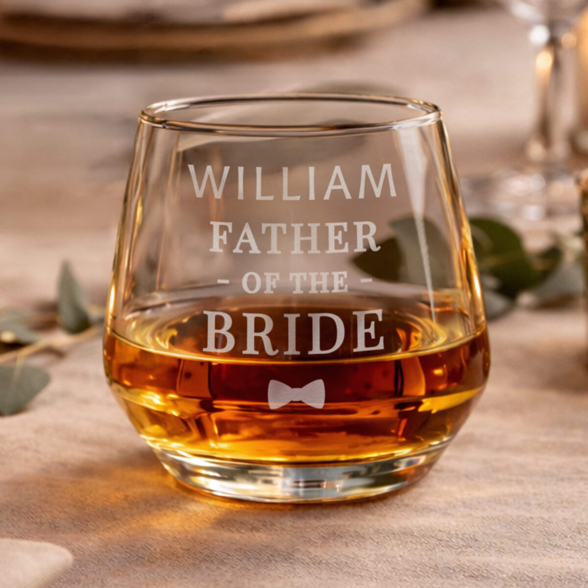 Personalised Father of the Bride Tumbler - Image 2