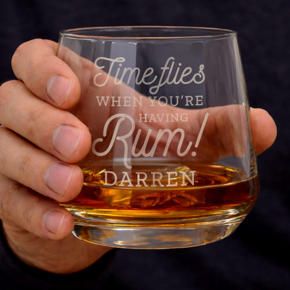 Personalised Time Flies When You're Having Rum Tumbler - Image 3
