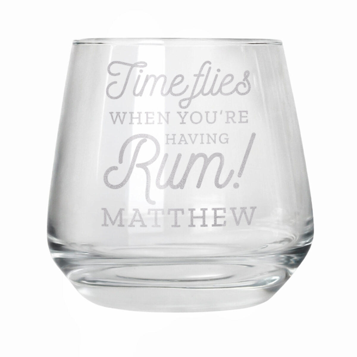 Personalised Time Flies When You're Having Rum Tumbler - Image 6