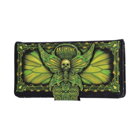 Absinthe La Fee Verte Green Fairy Embossed Purse: 2 - Purses By NN Designs