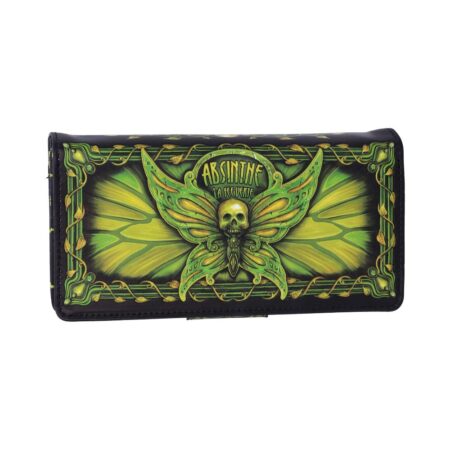 Absinthe La Fee Verte Green Fairy Embossed Purse: 4 - Purses By NN Designs