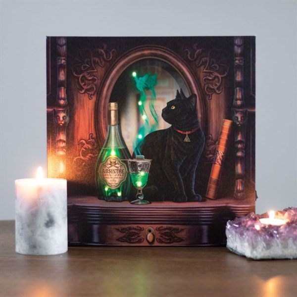 Absinthe Light Up Canvas Plaque by Lisa Parker: 1 - Wall Art By Gift Moments
