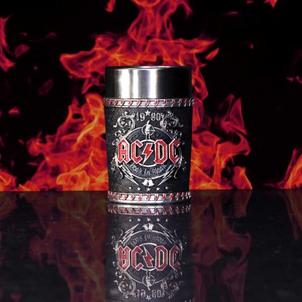 AC/DC Back in Black Shot Glass: 1 - Shot Glasses By AC/DC