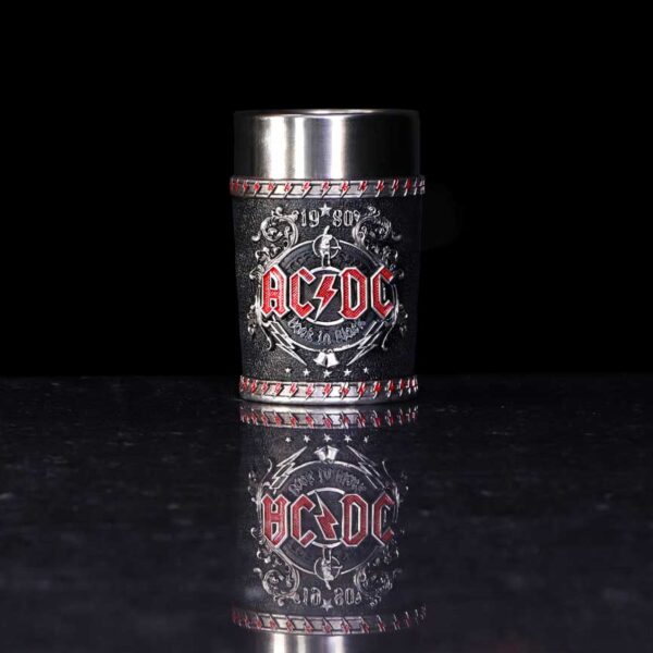 AC/DC Back in Black Shot Glass: 2 - Shot Glasses By AC/DC