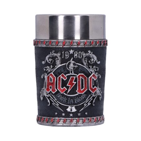 AC/DC Back in Black Shot Glass: 6 - Shot Glasses By AC/DC