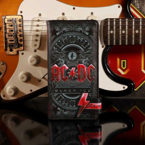 AC/DC Black Ice Album Embossed Purse Wallet: 1 - Purses By AC/DC