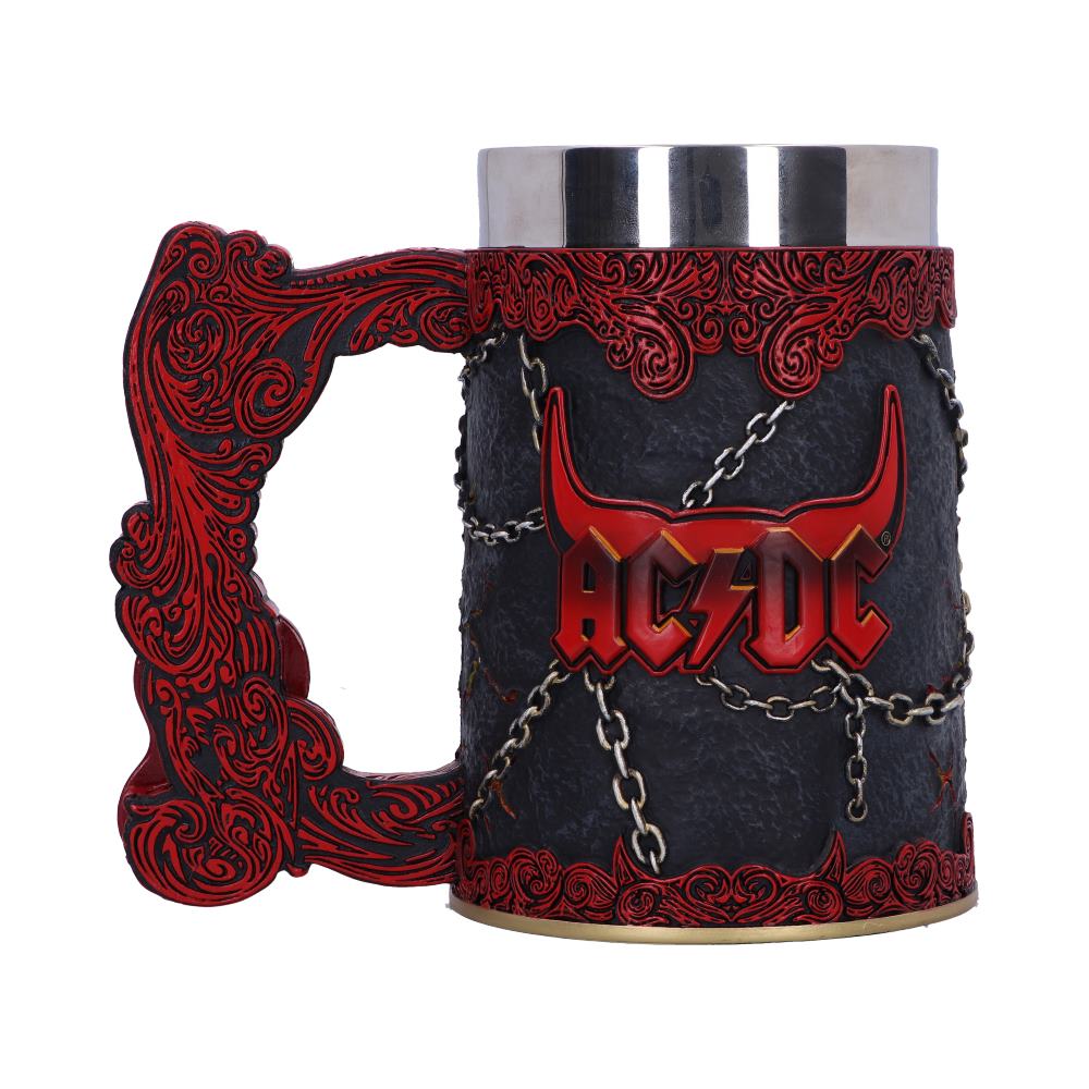 Ac dc hells bells inspired tankard