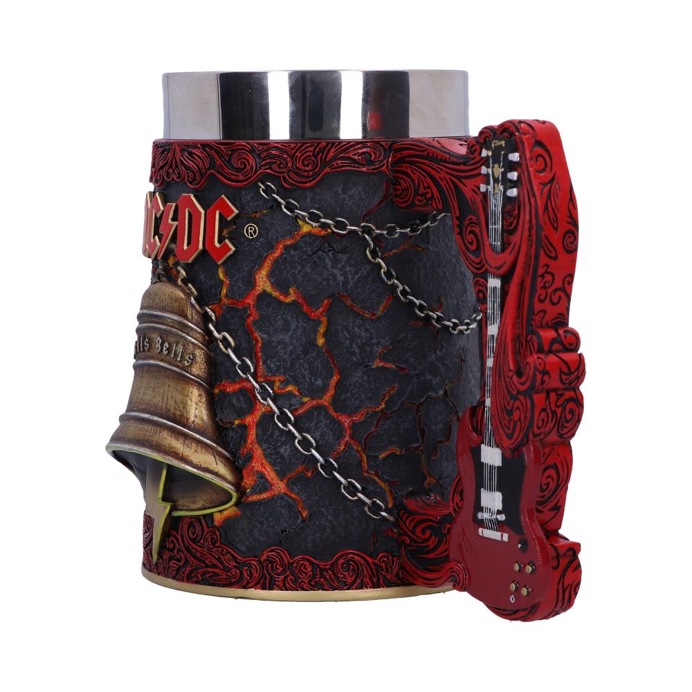 Ac dc hells bells inspired tankard