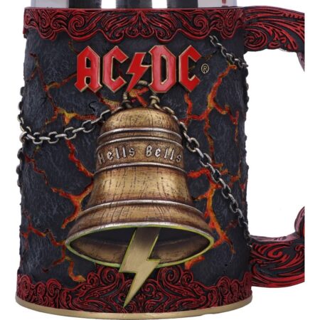 Ac dc hells bells inspired tankard