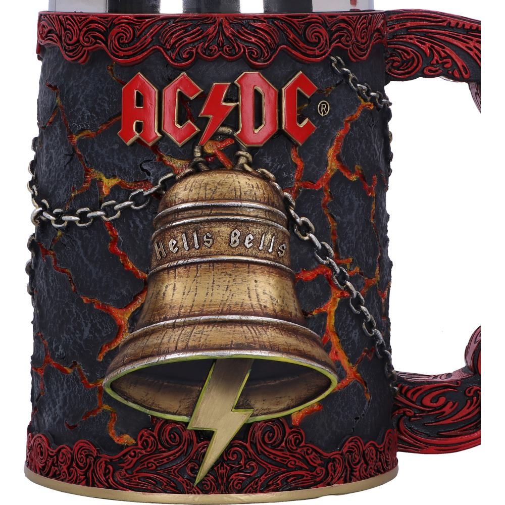 Ac dc hells bells inspired tankard