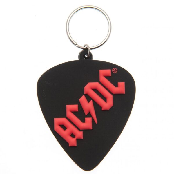 AC/DC PVC Keyring: 1 - Keyrings By AC/DC