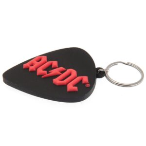 AC/DC PVC Keyring: 2 - Keyrings By AC/DC