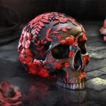 Age of Opium Poppy Skull: 1 - Figures & Collectables By NN Designs