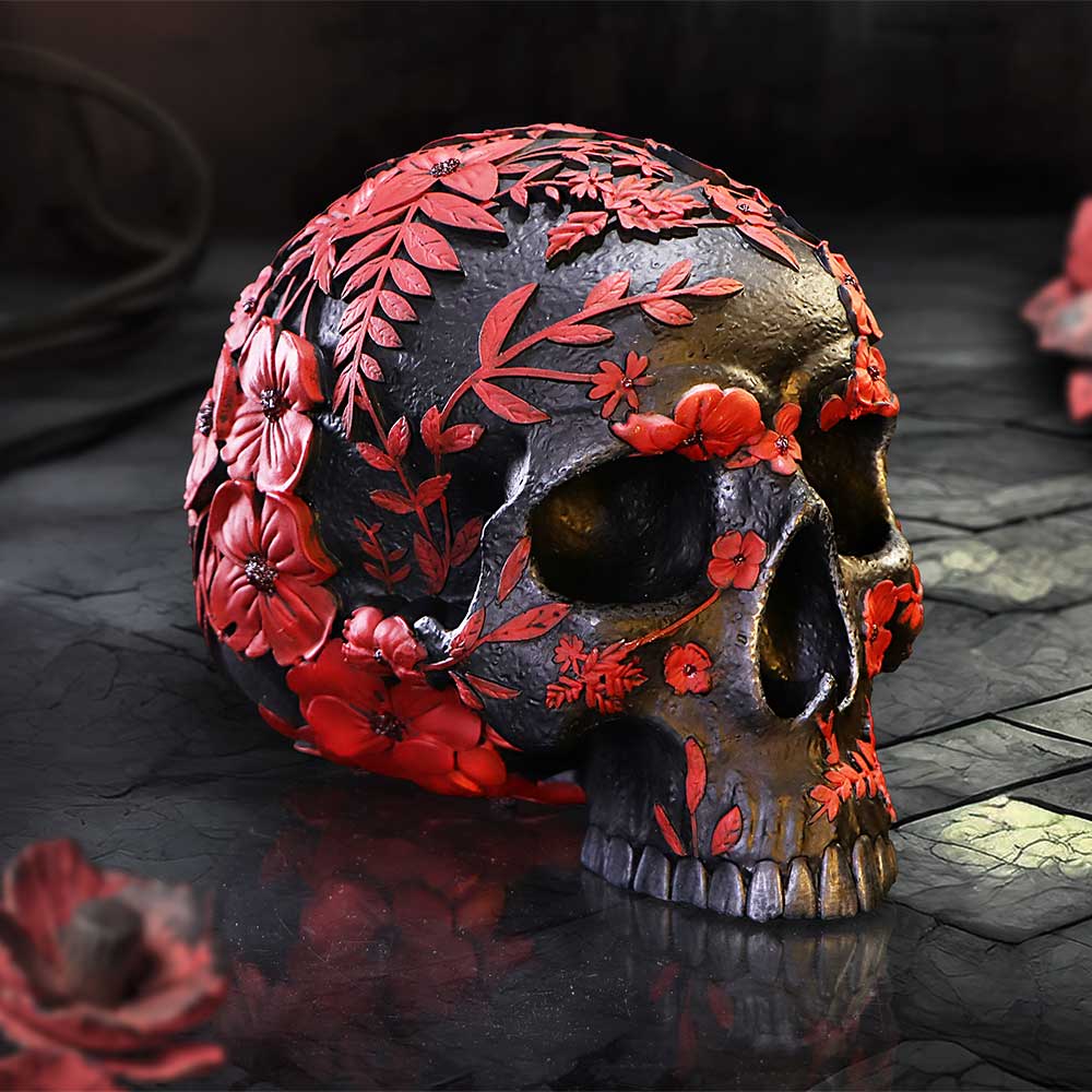 Age of Opium Poppy Skull: 1 - Figures & Collectables By NN Designs