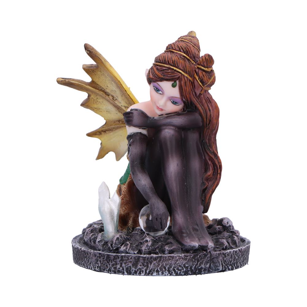 Amber Auburn Crystal Fairy Figurine: 3 - Figures & Collectables By Gift Moments