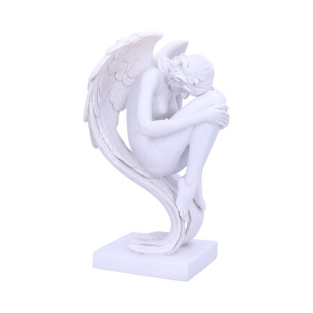 Angels Contemplation White Angel Figurine 28cm: 5 - Figures & Collectables By Gift Moments