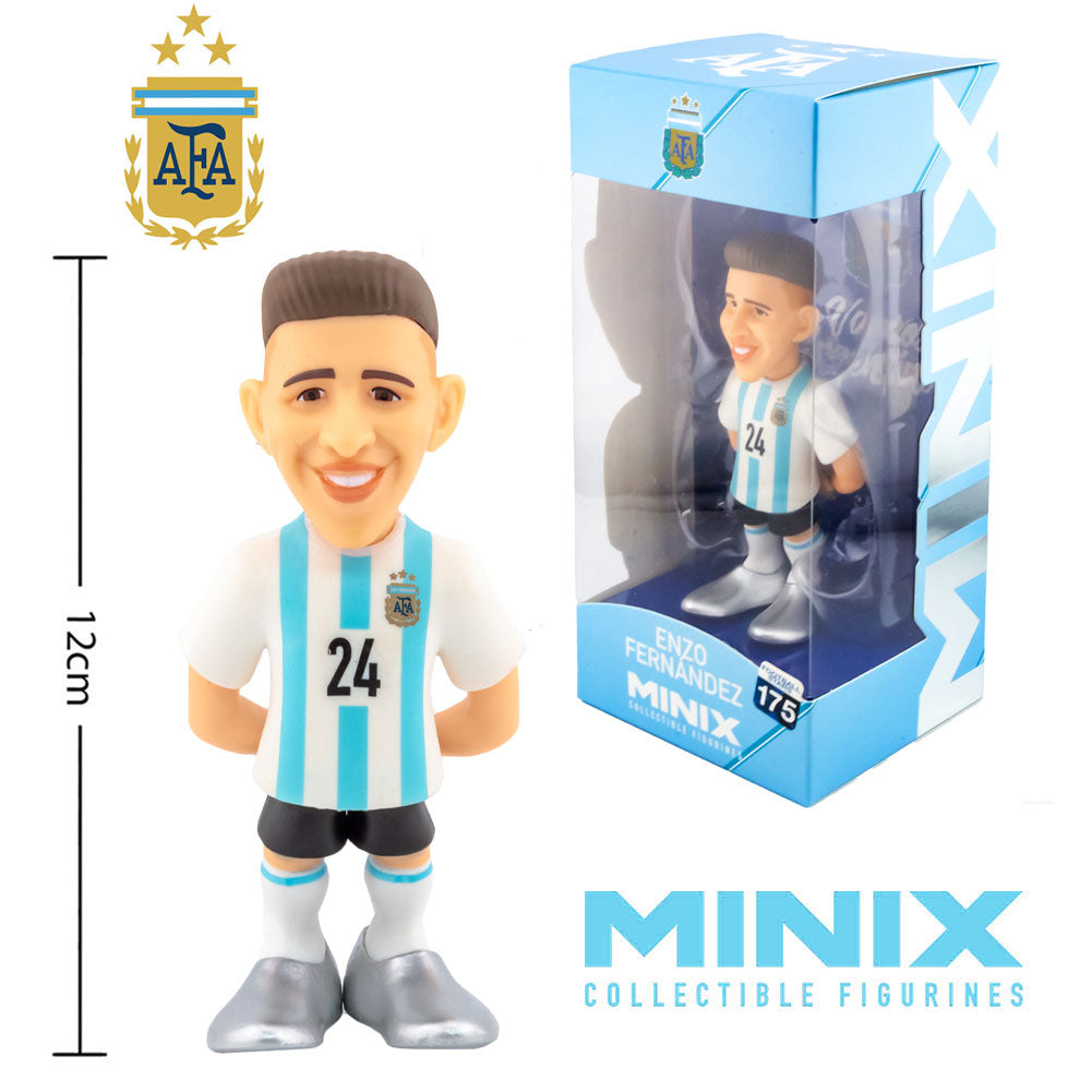 MINIX Enzo Fernandez Argentina Figure 12cm: 1 - Figures & Collectables By Argentina