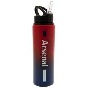 Arsenal FC Aluminium Drinks Bottle ST: 3 - Water Bottles By Arsenal