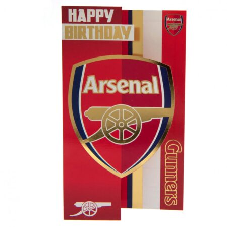 Arsenal FC Gunners Birthday Card: 4 - Greeting Cards By Arsenal
