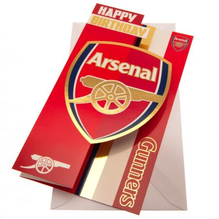 Arsenal FC Gunners Birthday Card: 1 - Greeting Cards By Arsenal
