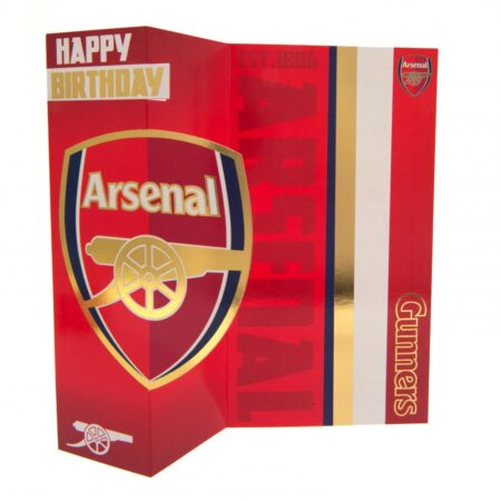 Arsenal FC Gunners Birthday Card: 2 - Greeting Cards By Arsenal