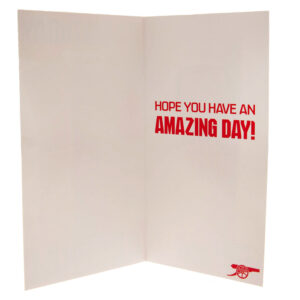 Arsenal FC Retro Shirt Birthday Card: 3 - Greeting Cards By Arsenal